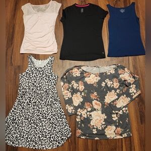 Womens Lot Sz M 6 Tops & 1 Dress, Mostly Lovingly Cared For, Some NWOT
